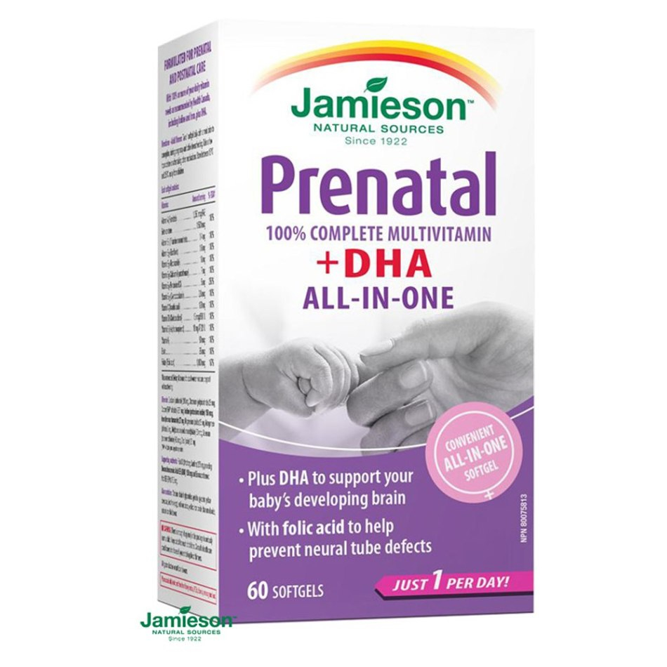 E-shop JAMIESON Prenatal complete s DHA a EPA 60 kapslí