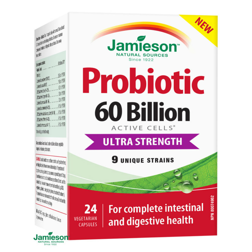 JAMIESON Probiotic 60miliard ULTRA STRENGTH 24 kapslí