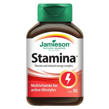 JAMIESON Stamina komplex vitamínů a minerálů 90 tablet