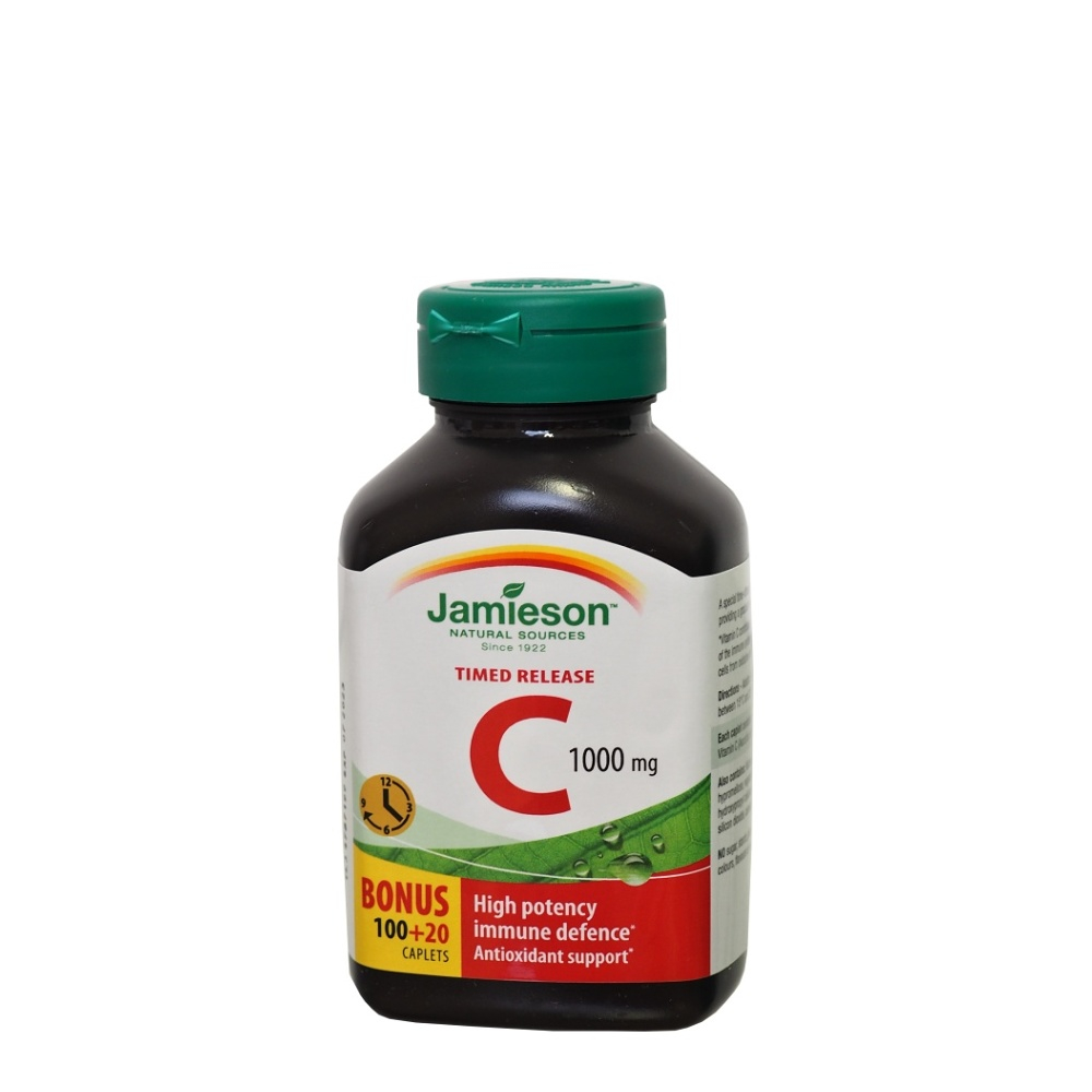 Levně JAMIESON Vitamín C 1000 mg 100+ 20 tablet