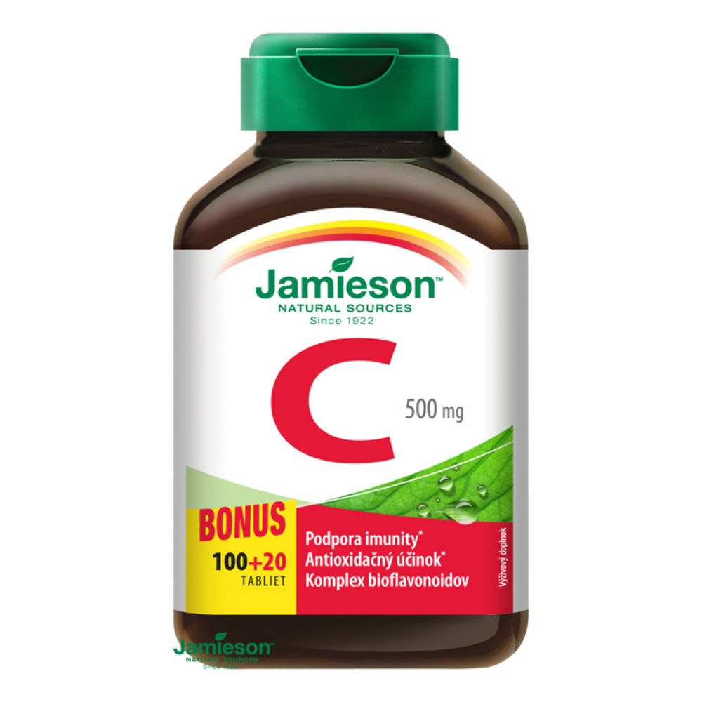 JAMIESON Vitamín C 500 mg 120 tablet