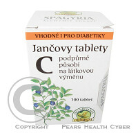 SPAGYRIA Jančovy tablety C 100 tablet
