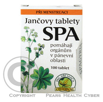 SPAGYRIA Jančovy tablety SPA 100 tablet