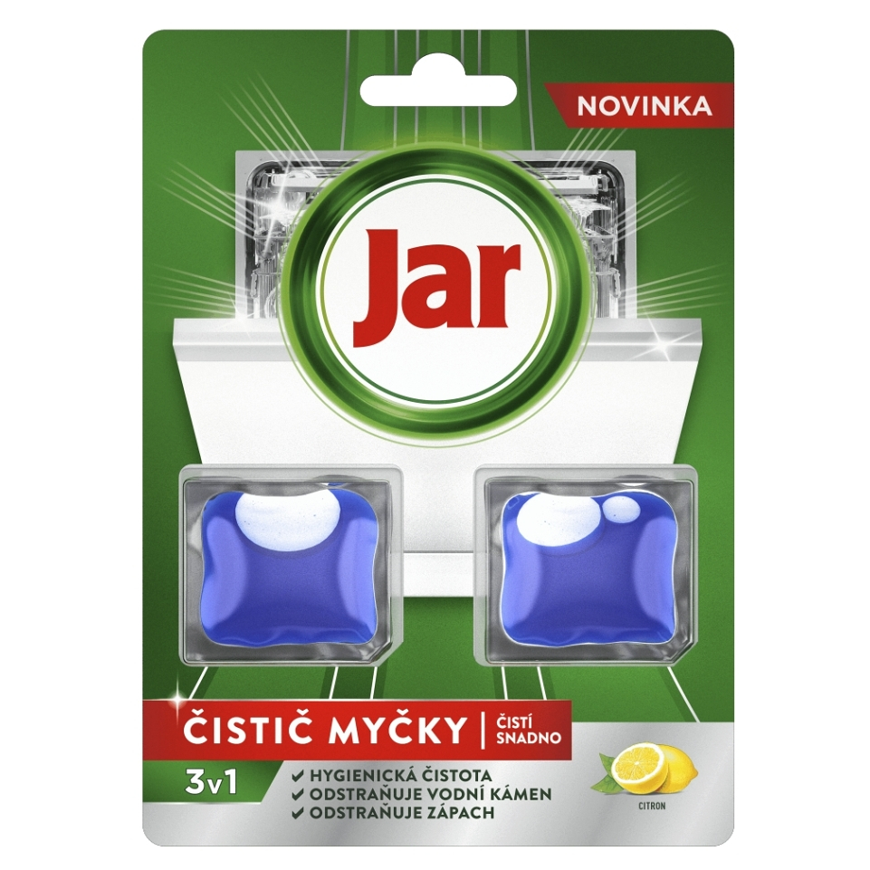 E-shop JAR Čistič myčky 3v1 tablety 2 ks