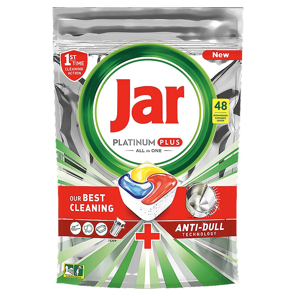 JAR Tablety do myčky Platinum Plus 48 ks