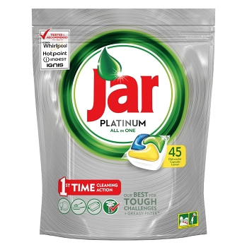 JAR Tablety do myčky Platinum Yellow 45 ks