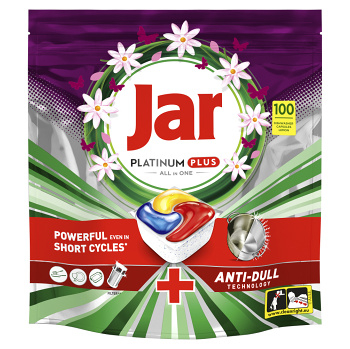 JAR Tablety do myčky Platinum Plus Yellow 100 kusů (Kapsle a tablety do myčky)