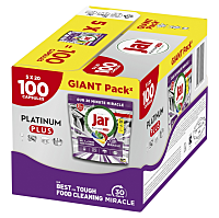 JAR Tablety do myčky Platinum Plus 30 Minute Miracle 5 x 20 kusů