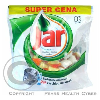 JAR tablety do myčky 96ks orange (Přípravky do myčky)