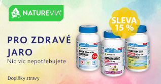 Naturevia se slevou 15%