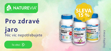 NATUREVIA Zdravé jaro sleva 15%