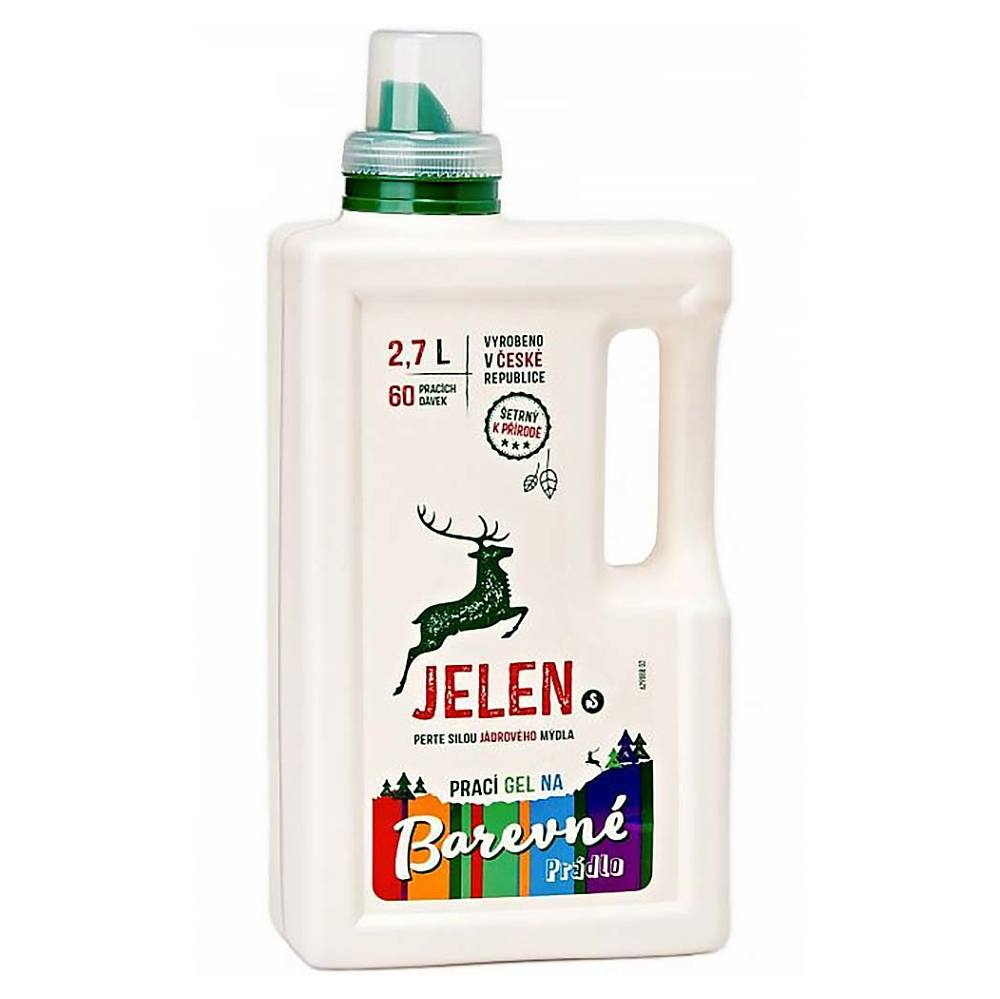 E-shop JELEN gel barevné prádlo 60 pracích dávek 2,7 l