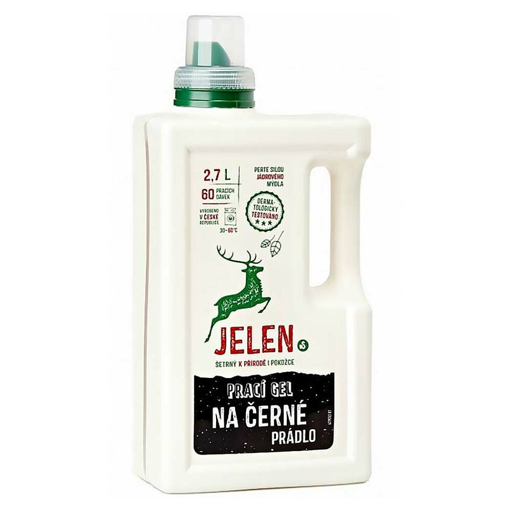 E-shop JELEN gel na praní na černého prádlo 60 pracích dávek 2,7 l