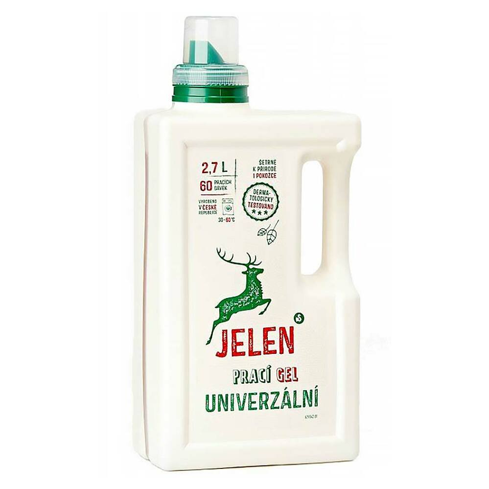 E-shop JELEN gel na praní univerzální 60 pracích dávek 2,7 l