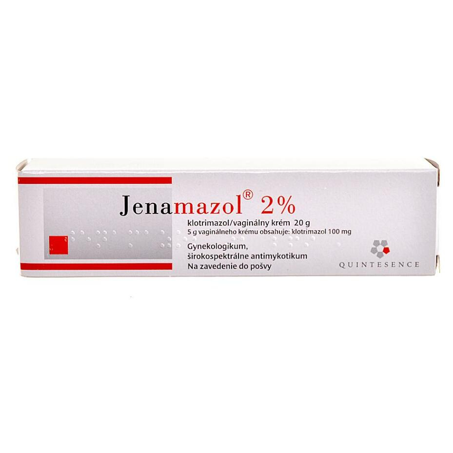 Levně JENAMAZOL 2% Poševní krém s aplikátorem 20 g