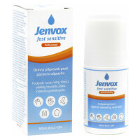 JENVOX Fast Sensitive Roll-on Proti pocení a zápachu 50 ml