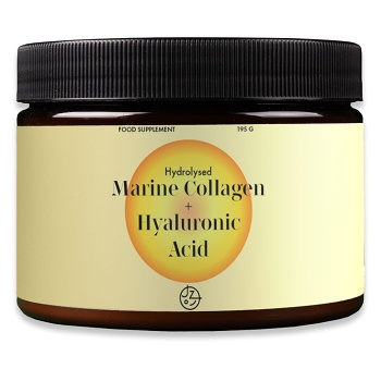 JÍME ZDRAVĚ Rybí kolagen + kyselina hyaluronová  mango 195 g (Vitamíny na pleť) - Vícesložkové