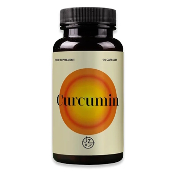 JÍME ZDRAVĚ Kurkumín 90 kapslí (Na podporu trávení a vylučování) - Přírodní, Jednosložkové