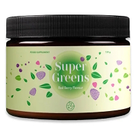 JÍME ZDRAVĚ Super Greens komplex s příchutí lesní směs 150 g