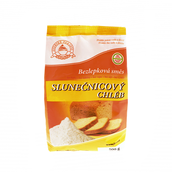 JIZERKA Směs na slunečnicový chléb 500 g, expirace 23.12.2025 (Bezlepkové mouky a strouhanky)