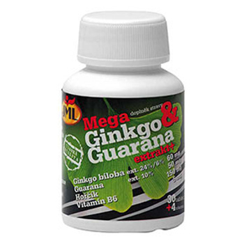 JML Mega Ginkgo Guarana+ 34 kapslí (Akce) - Přírodní