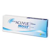 JOHNSON Acuvue Moist Jednodenní kontaktní čočky 30 kusů, Počet dioptrií: -10,00, Počet kusů v balení: 30 ks, Průměr: 14,2, Zakřivení: 8,5 JOHNSON Acuvue Moist Jednodenní kontaktní čočky 30 kusů, Počet dioptrií: -10,00, Počet kusů v balení: 30 ks, Průměr: 14,2, Zakřivení: 8,5