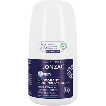 JONZAC MEN Deo roll on 50 ml BIO (Přírodní deodoranty a antiperspiranty) - Hypoalergenní, BIO