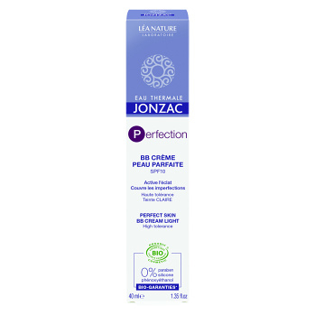 JONZAC PERFECTION BB krém light SPF10 40 ml BIO (Přírodní pleťová kosmetika) - BIO, Hypoalergenní