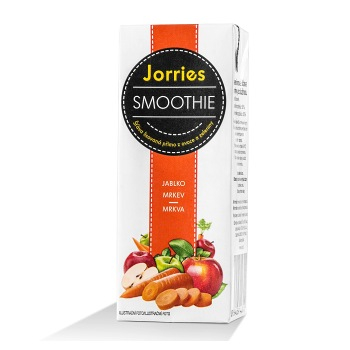JORRIES 100% smoothie jablko-mrkev 200 ml