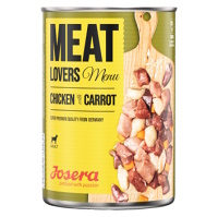 JOSERA Meat Lovers Menu Chicken with Carrot konzerva pro psy 400 g