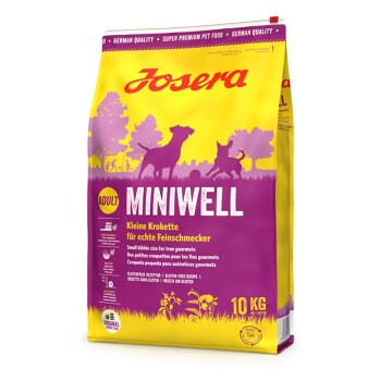 JOSERA Miniwell granule pro psy 1 ks, Hmotnost balení (g): 10 kg