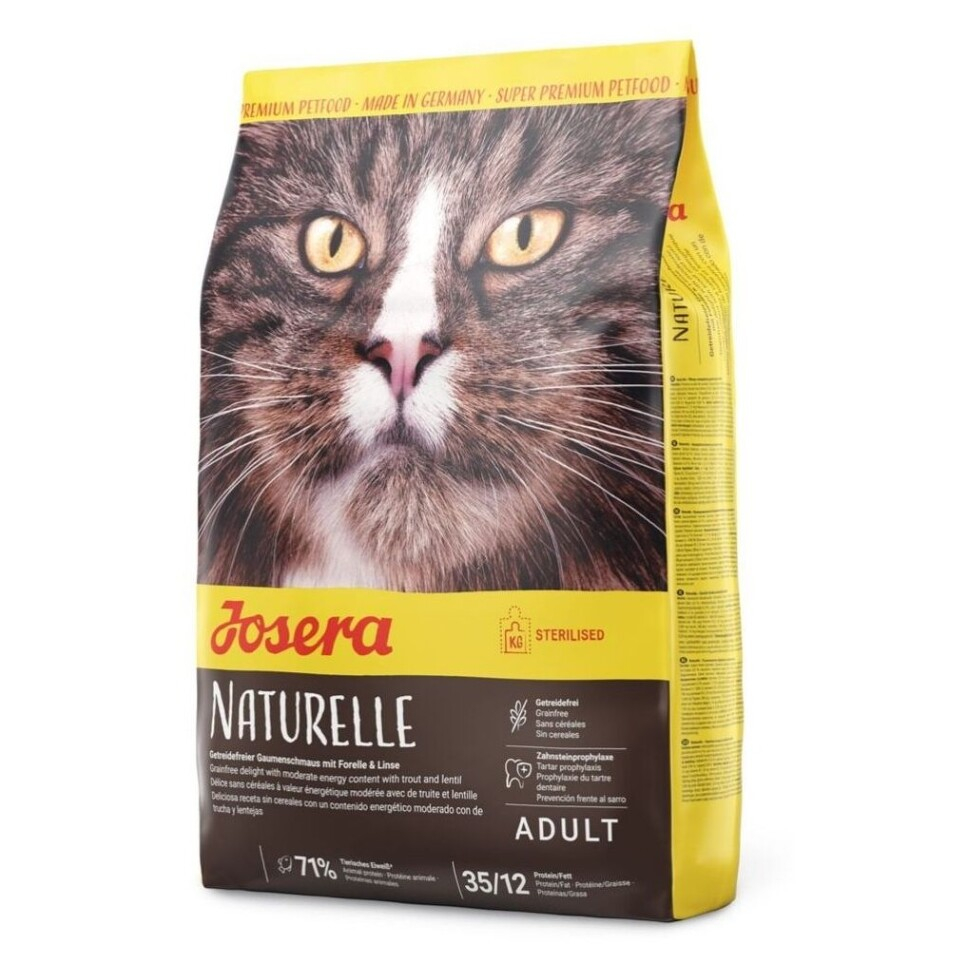 E-shop JOSERA Naturelle granule pro kočky 1 ks, Hmotnost balení (g): 2 kg