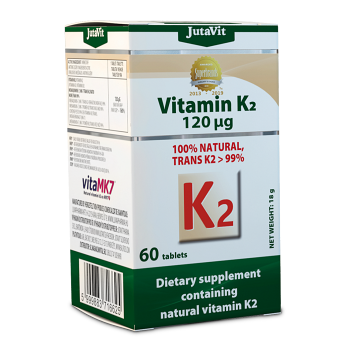 JUTAVIT Vitamín K2 přírodní 120 mcg 60 tablet