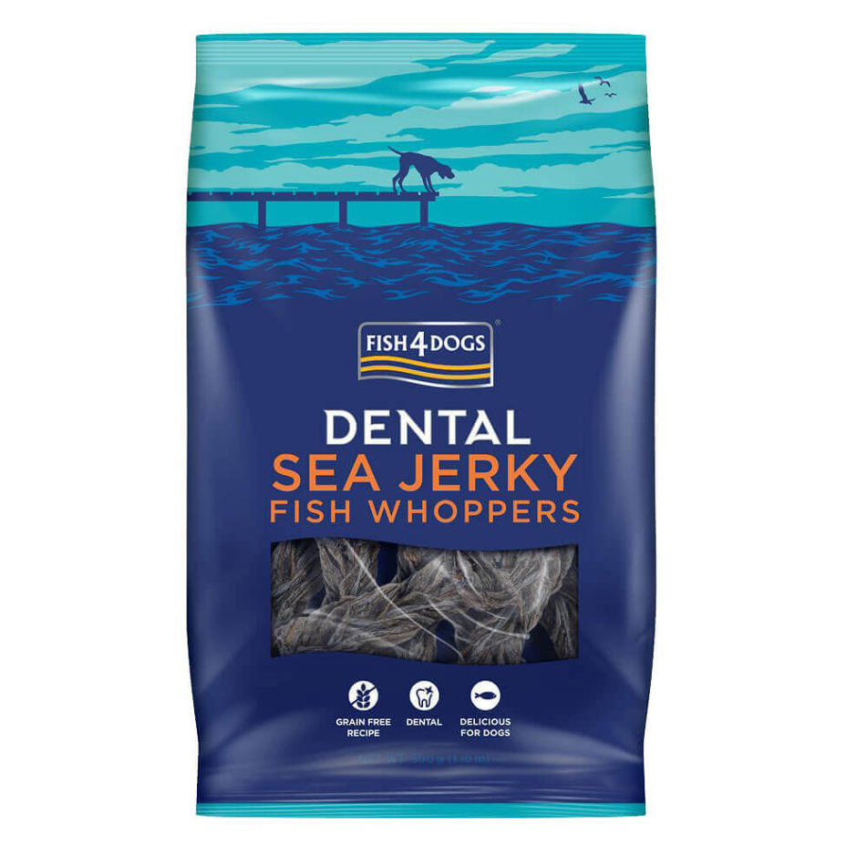 E-shop FISH4DOGS Dentální pamlsky pro psy mořská ryba 500 g