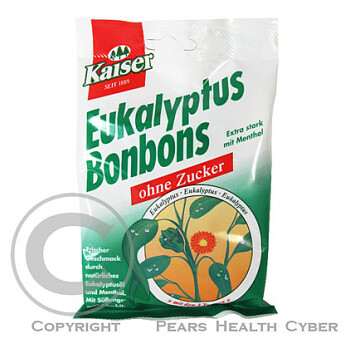 Kaiser Eukalyptus mentol+Sorbit 75 g