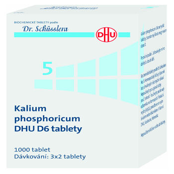 DR. SCHÜSSLERA Kalium phosphoricum DHU D6 No.5 1000 tablet
