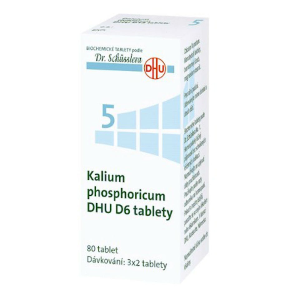 E-shop DR. SCHÜSSLERA Kalium phosphoricum DHU D6 No.5 80 tablet
