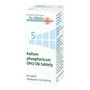 DR. SCHÜSSLERA Kalium phosphoricum DHU D6 No.5 80 tablet