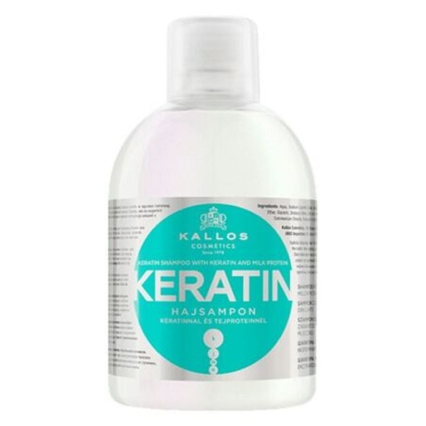 E-shop KALLOS Keratin šampon pro všechny typy vlasů 1000 ml