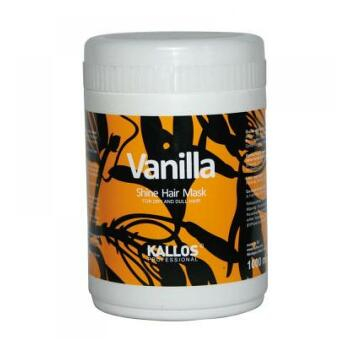 KALLOS Vanilla Shine Maska pro oživení suchých vlasů 1000 ml