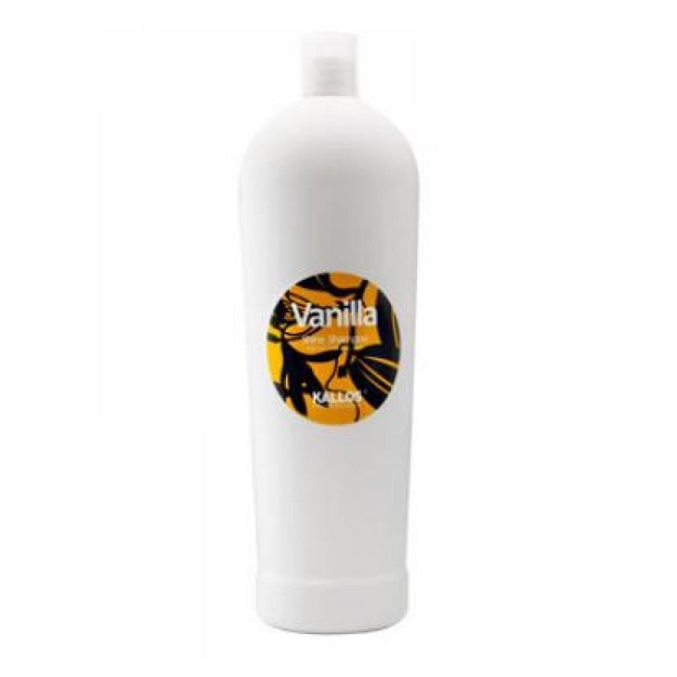 E-shop KALLOS Vanilla Shine Šampon pro oživení suchých vlasů 1000 ml