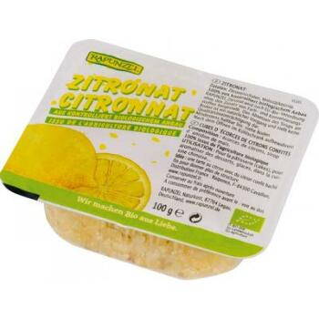 RAPUNZEL Kandovaná citrónová kůra 100 g BIO