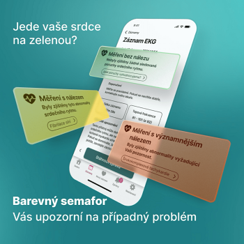 KARDI AI 12 měsíční EKG monitoring srdce M-XXL (Prevence)