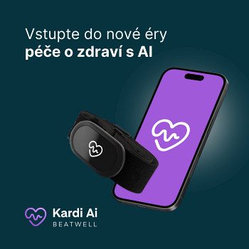 KARDI AI Beatwell Sledování rytmu Vašeho srdce XS-S (Prevence)