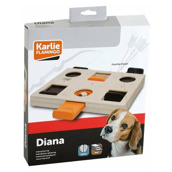 KARLIE Interaktivní dřevěná hračka Diana 29x24x2,5cm
