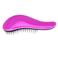 DTANGLER Kartáč na vlasy s rukojetí Metalic Pink