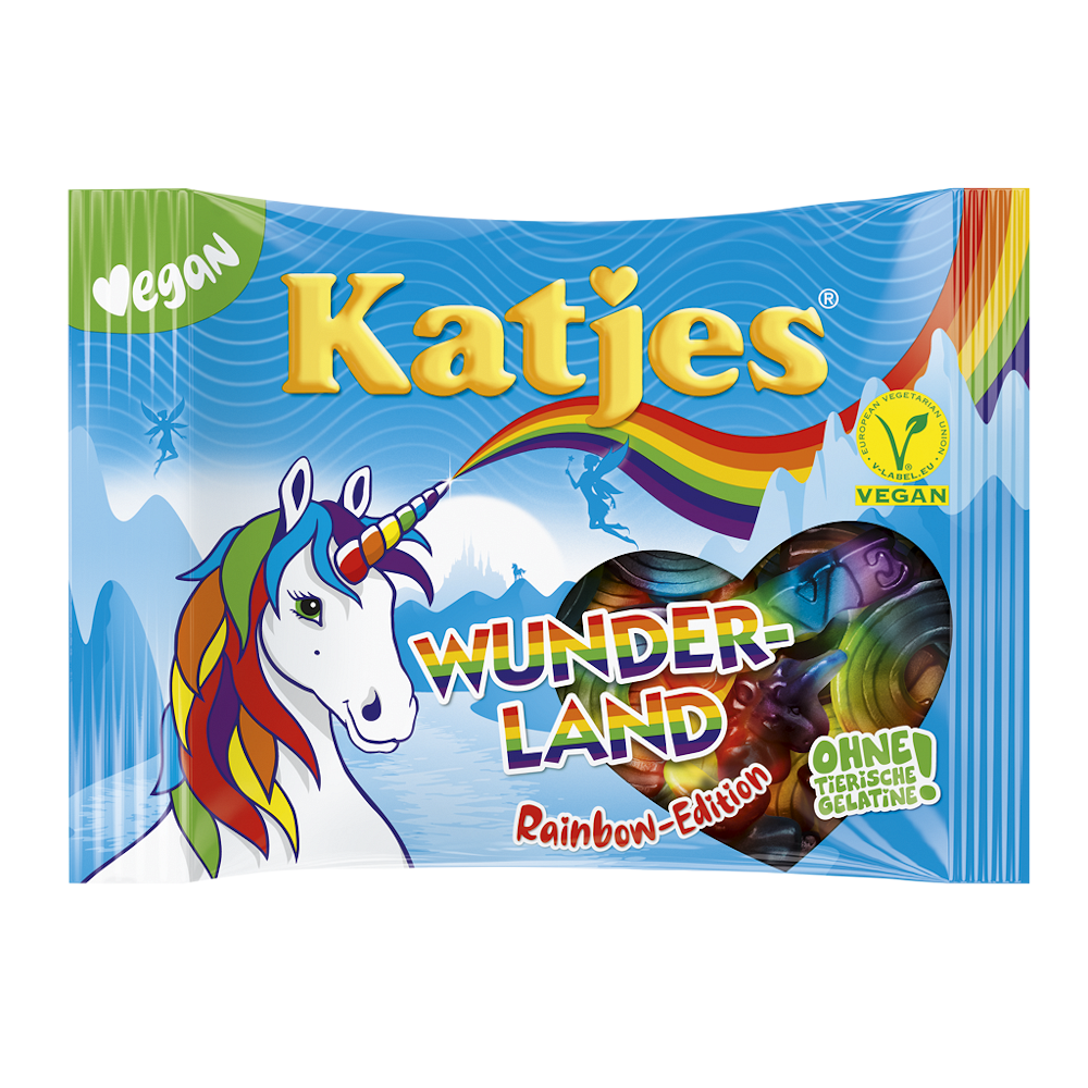 E-shop KATJES Wunderland rainbow edition bonbony 175 g