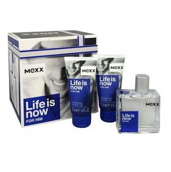 MEXX Kazeta Life is now pro muže EDT 50 ml + 2x sprchový gel 50 ml