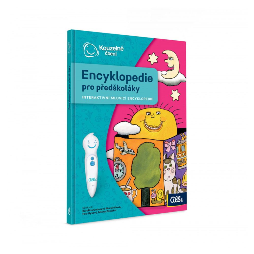 E-shop ALBI Kouzelné čtení Encyklopedie pro předškoláky 20 × 29 cm