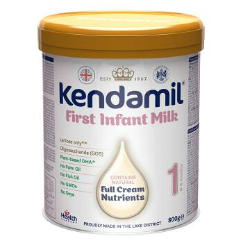 KENDAMIL 1 DHA+ Počáteční kojenecké mléko od 0 - 6 měsíců 800 g